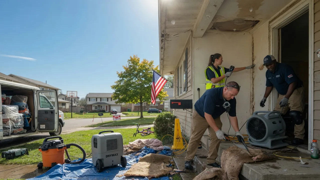 Water Damage Restoration in Fort Recovery, OH near me
